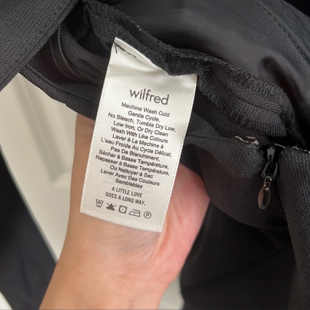 Aritzia Wilfred Ecoulement Romper - Black (6, 8) - Picture 10 of 10